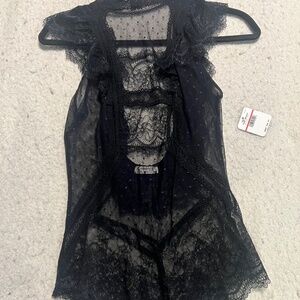 Free People Intimately Sheer Bodysuit